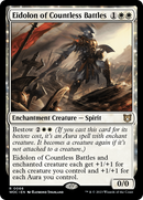 Eidolon of Countless Battles (WOC-066)  - Wilds of Eldraine Commander: (enchantment)