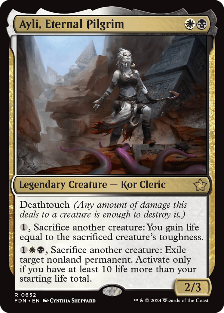 Ayli, Eternal Pilgrim (FDN-652)  - Foundations