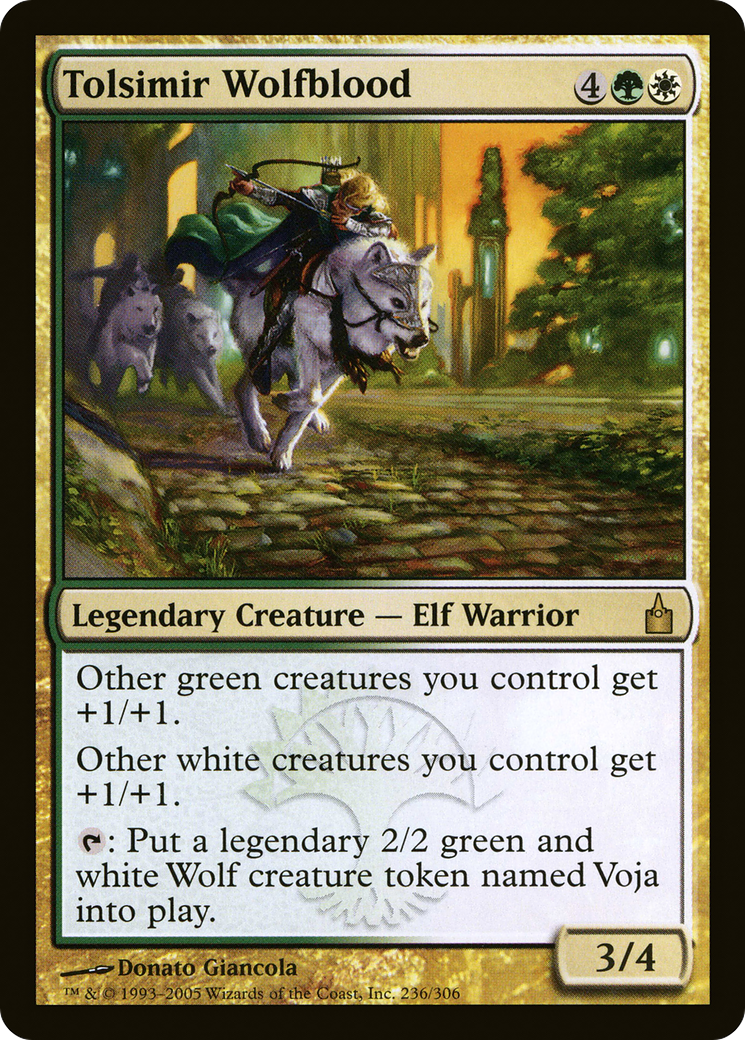 Tolsimir Wolfblood (RAV-236)  - Ravnica: City of Guilds