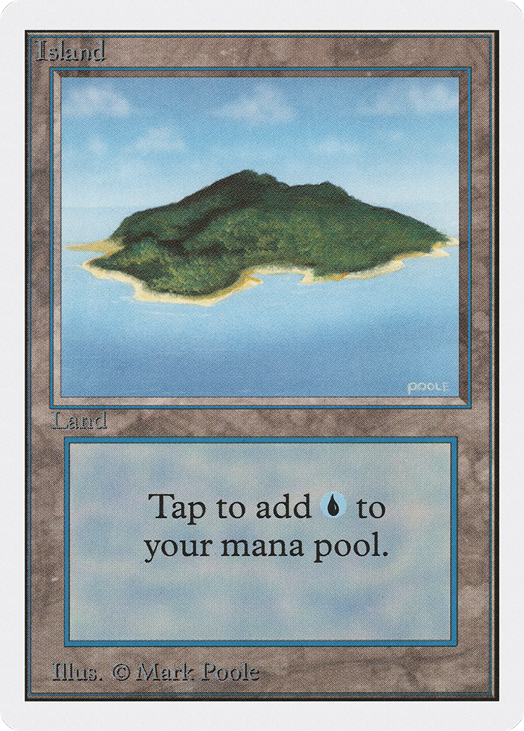 Island (B) (2ED-)  - Unlimited Edition