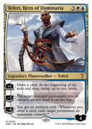 Teferi, Hero of Dominaria (White Border) (MB2-090)  - Mystery Booster 2