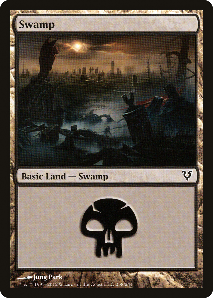 Swamp (238) (AVR-238) - Avacyn Restored Foil