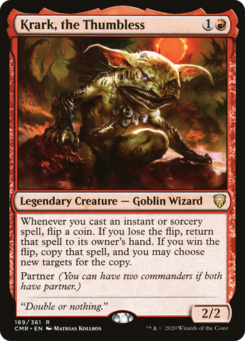 Krark, the Thumbless (CMR-189)  - Commander Legends