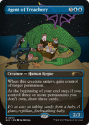 Agent of Treachery (SLD-2005) - Secret Lair Drop (Borderless) Foil