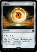 Sol Ring (Surge Foil) (WHO-836)  Foil - Doctor Who