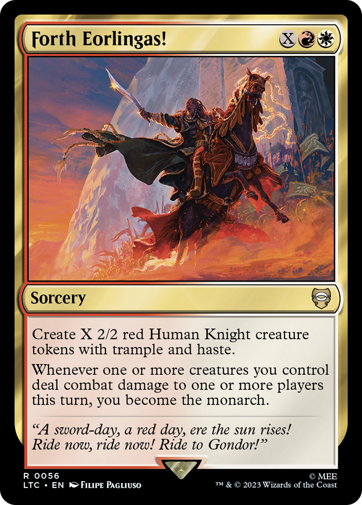 Forth Eorlingas! (LTC-056)  - Tales of Middle-earth Commander
