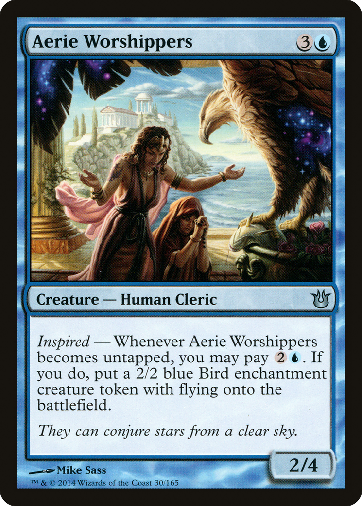 Aerie Worshippers (BNG-030)  - Born of the Gods