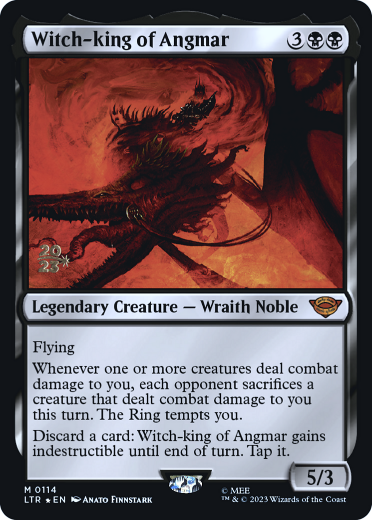 Witch-king of Angmar (PRE-114)  Foil - Tales of Middle-earth Promos