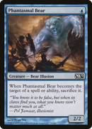 Phantasmal Bear (M12-070)  Foil - Magic 2012