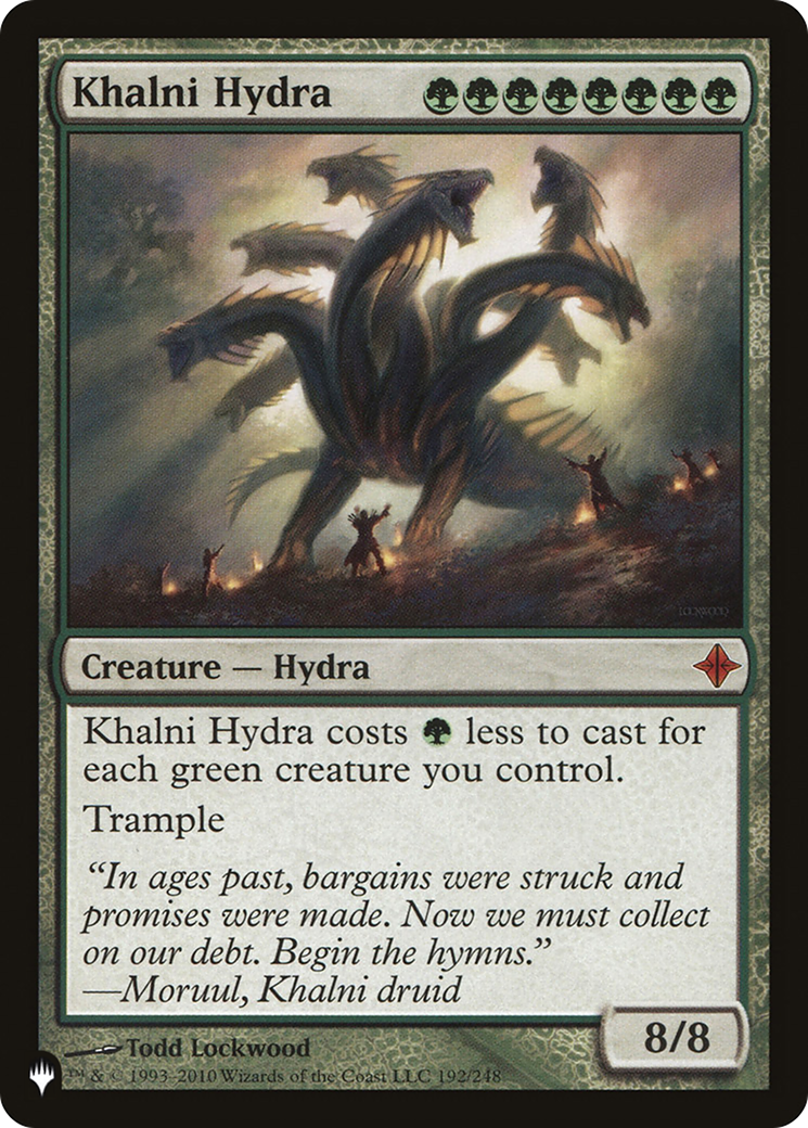 Khalni Hydra (LIST-192/248)  - The List