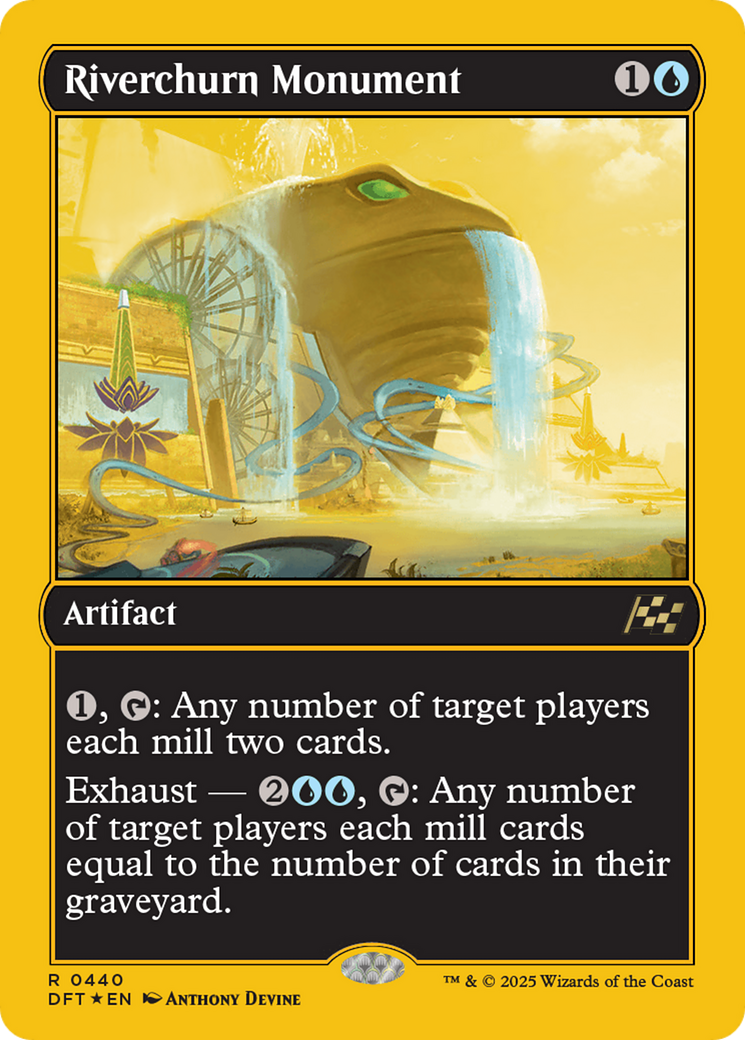 Riverchurn Monument (First-Place Foil) (DFT-440)  Foil - Aetherdrift
