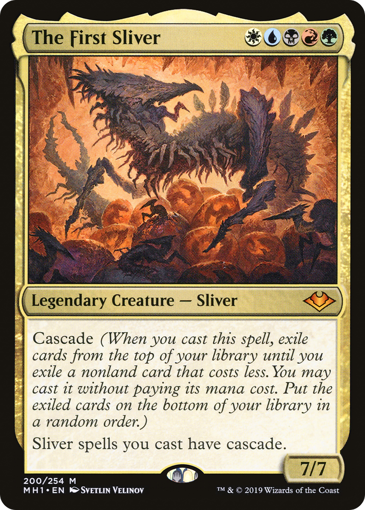 The First Sliver (MH1-200)  Foil - Modern Horizons