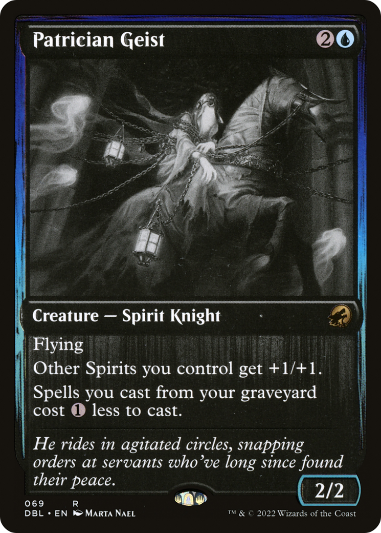 Patrician Geist (DBL-069)  Foil - Innistrad: Double Feature