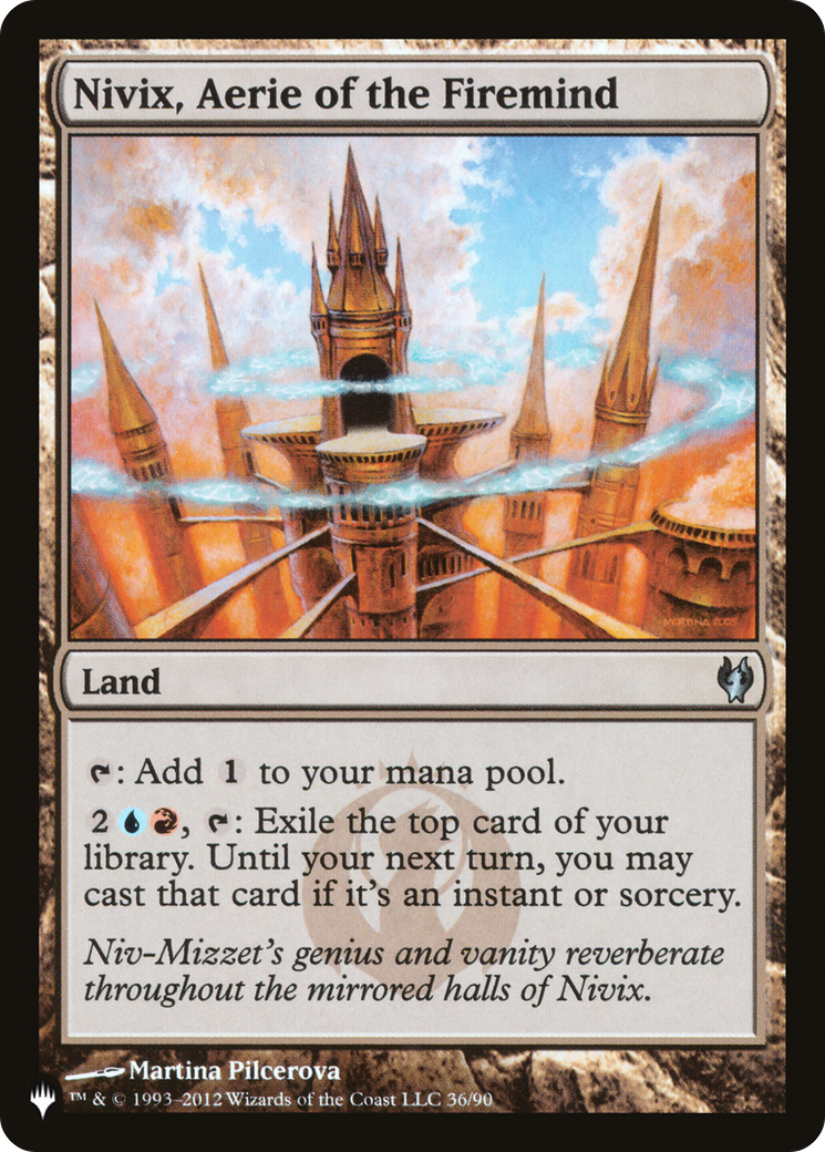 Nivix, Aerie of the Firemind (LIST-DDJ-36)  - The List