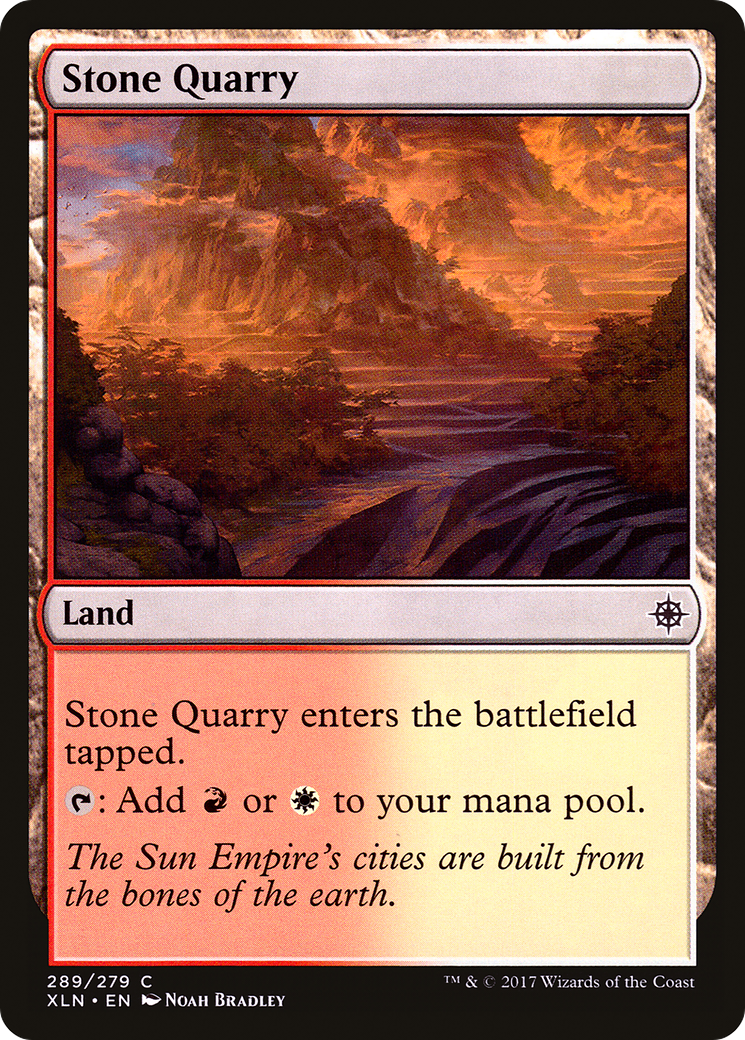 Stone Quarry (XLN-289)  - Ixalan