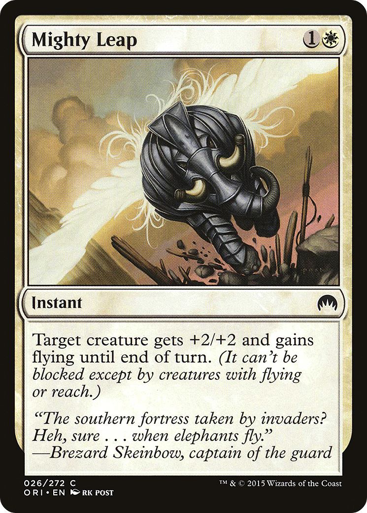 Mighty Leap (ORI-026)  Foil - Magic Origins