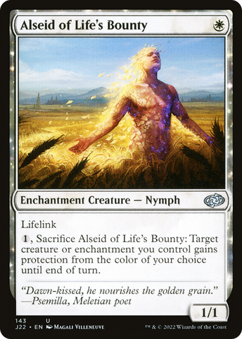 Alseid of Life's Bounty (J22-143)  - Jumpstart 2022: (enchantment)