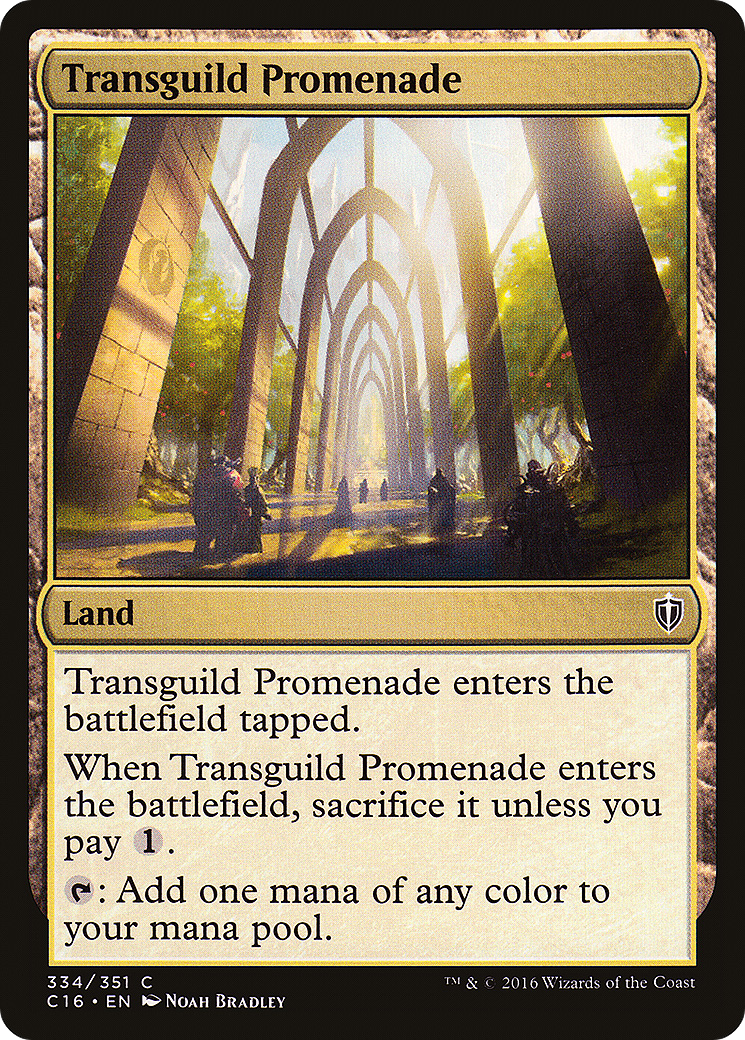 Transguild Promenade (C16-334)  - Commander 2016