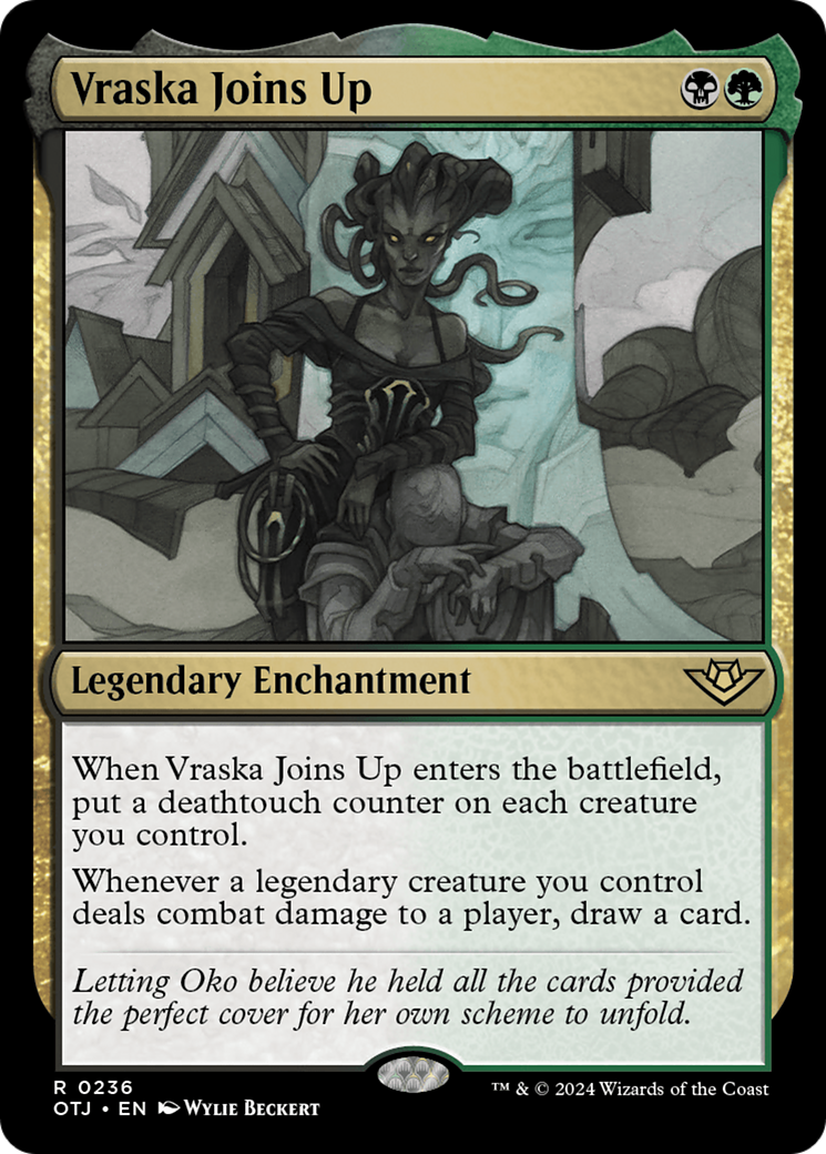 Vraska Joins Up (OTJ-236)  - Outlaws of Thunder Junction