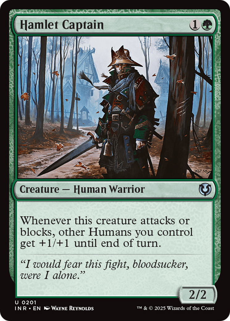 Hamlet Captain (INR-201)  Foil - Innistrad Remastered