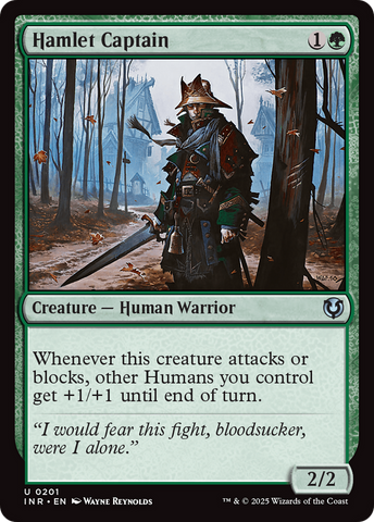 Hamlet Captain (INR-201)  - Innistrad Remastered