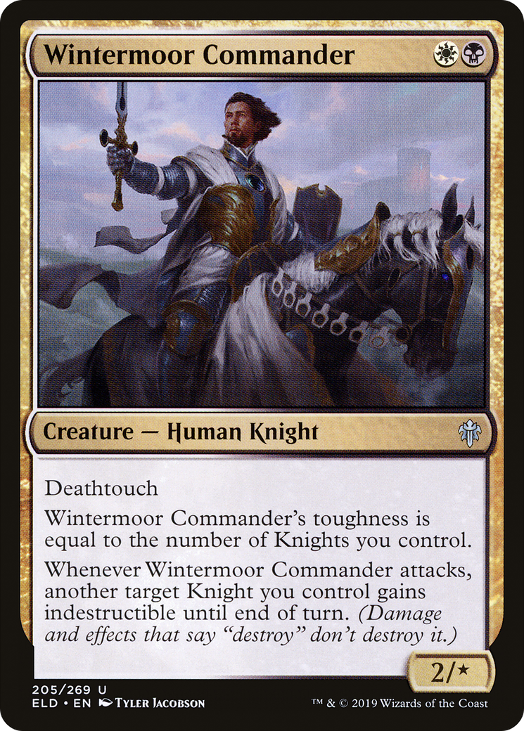 Wintermoor Commander (ELD-205)  - Throne of Eldraine
