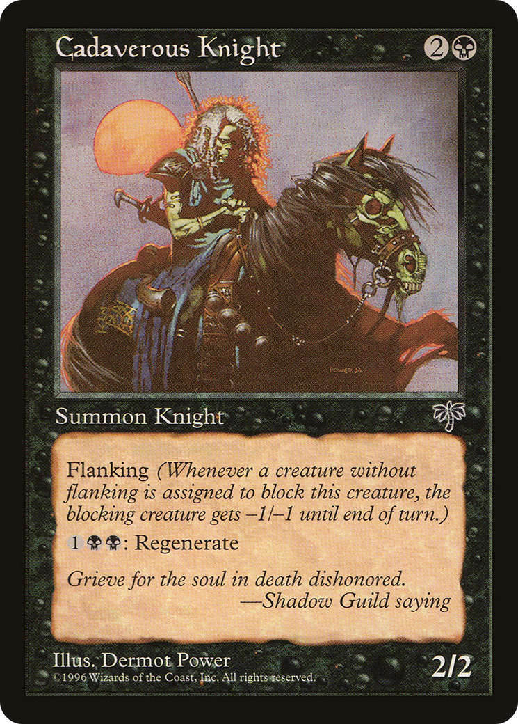 Cadaverous Knight (MIR-)  - Mirage
