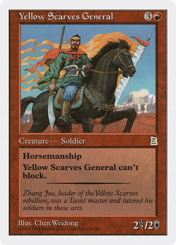 Yellow Scarves General (PTK-126)  - Portal Three Kingdoms