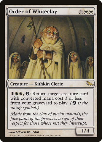 Order of Whiteclay (SHM-016)  Foil - Shadowmoor