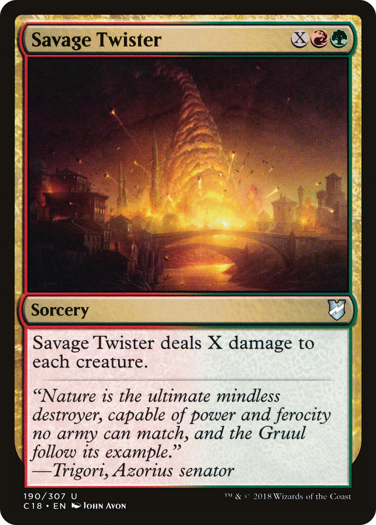 Savage Twister (C18-190)  - Commander 2018