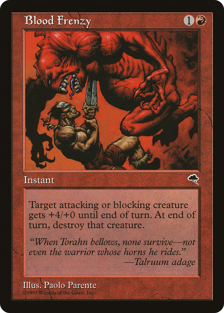 Blood Frenzy (TMP-164)  - Tempest