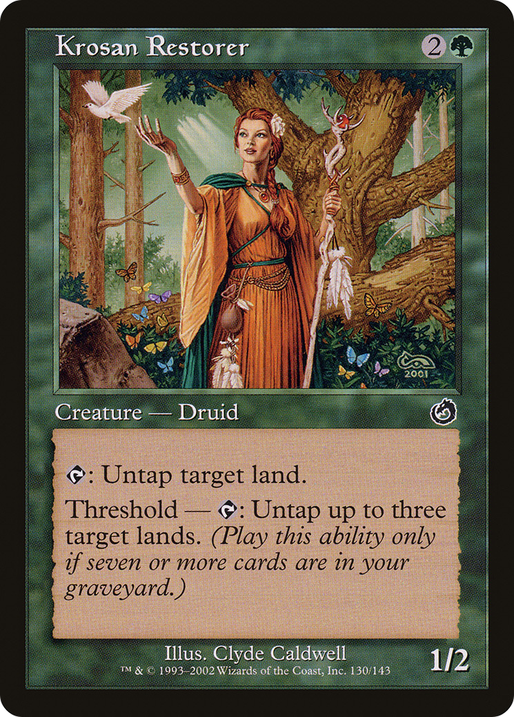 Krosan Restorer (TOR-130)  Foil - Torment