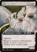 The Restoration of Eiganjo (Extended Art) (NEO-442)  - Kamigawa: Neon Dynasty: (Extended Art, fandfc, enchantment)