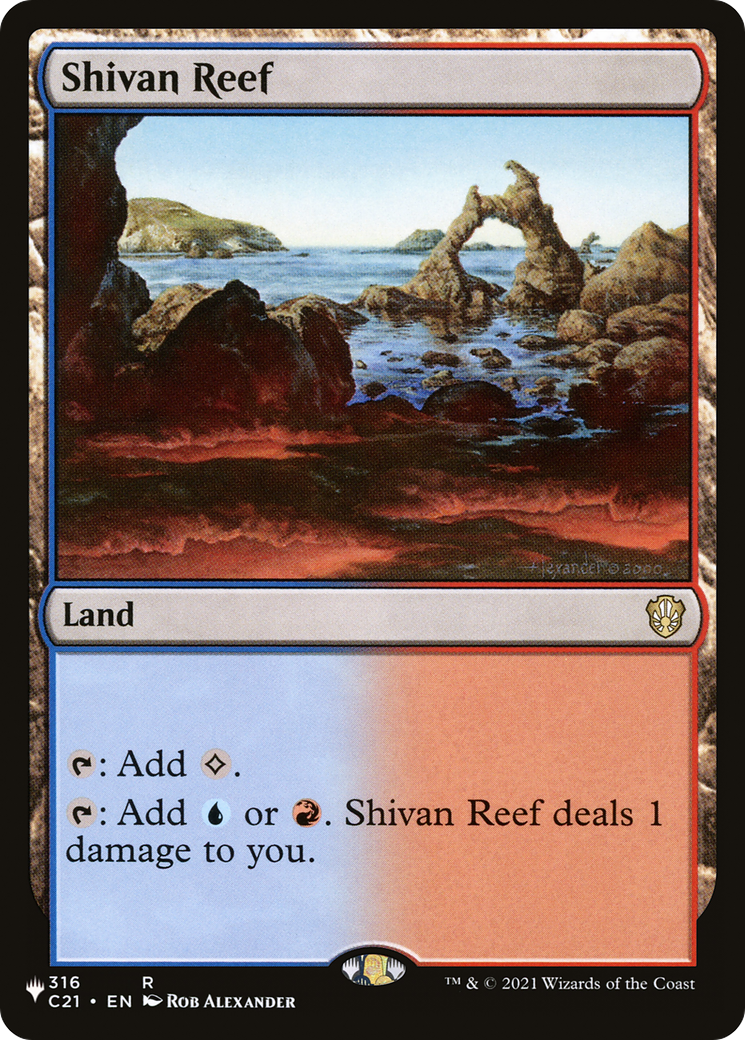 Shivan Reef (LIST-316)  - The List