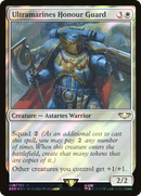 Ultramarines Honour Guard (Surge Foil) (40K-18★) - Warhammer 40,000 Commander Foil