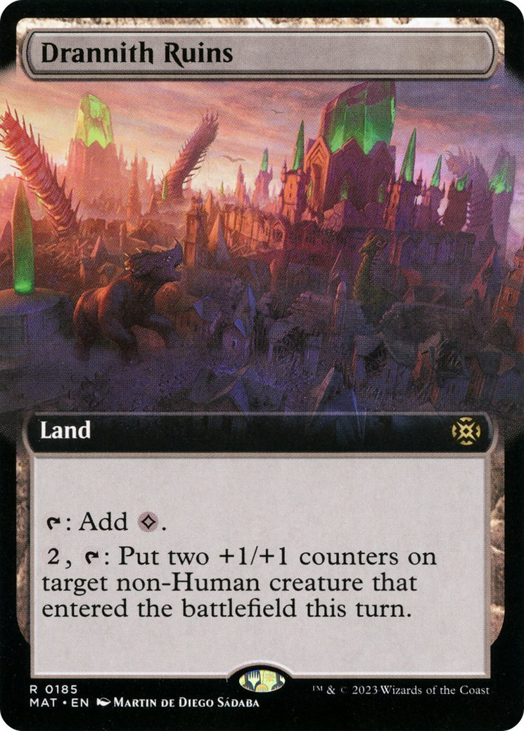 Drannith Ruins (Extended Art) (MAT-185)  - March of the Machine: The Aftermath: (Extended Art)