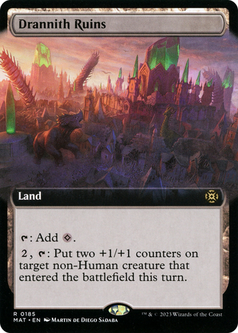 Drannith Ruins (Extended Art) (MAT-185)  - March of the Machine: The Aftermath: (Extended Art)