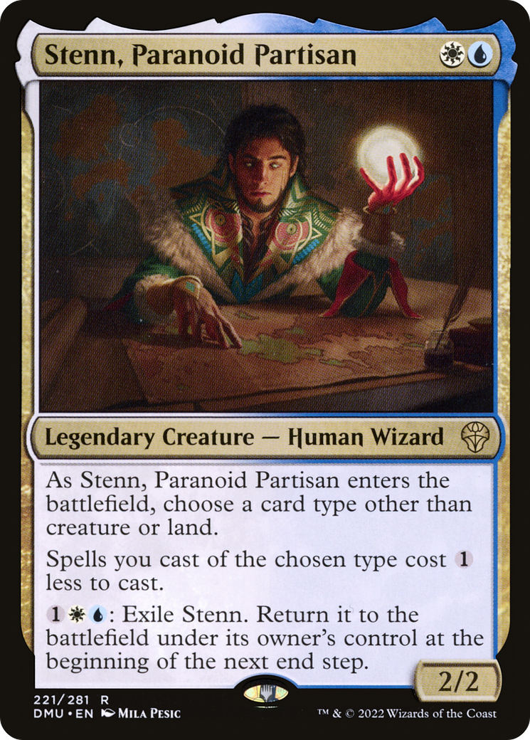 Stenn, Paranoid Partisan (DMU-221)  - Dominaria United
