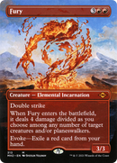 Fury (Borderless) (MH2-313)  Foil - Modern Horizons 2