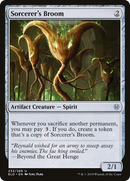 Sorcerer's Broom (ELD-232) - Throne of Eldraine