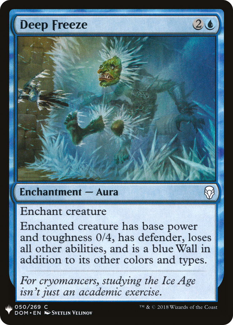 Deep Freeze (LIST-050)  - The List