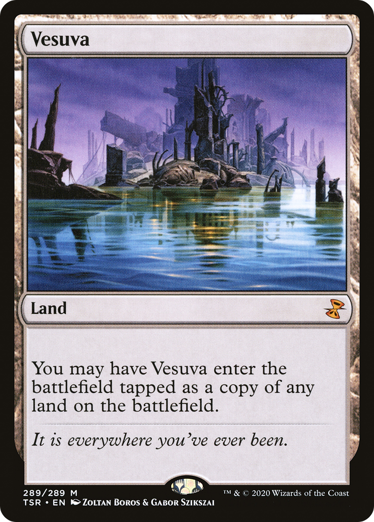 Vesuva (TSR-289)  Foil - Time Spiral Remastered