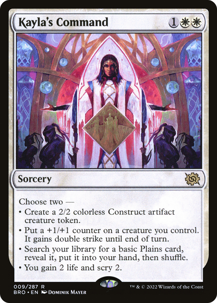 Kayla's Command (BRO-009)  - The Brothers' War