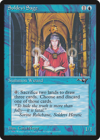 Soldevi Sage (2 Candles) (ALL-052) - Alliances