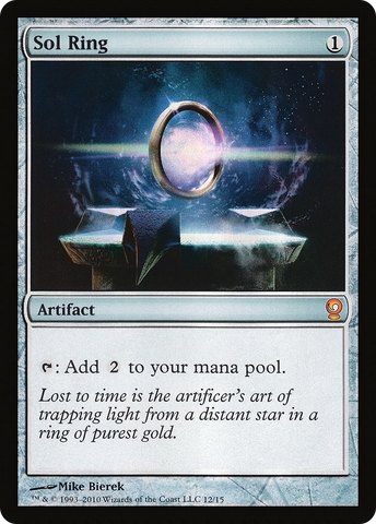 Sol Ring (V10-)  Foil - From the Vault: Relics
