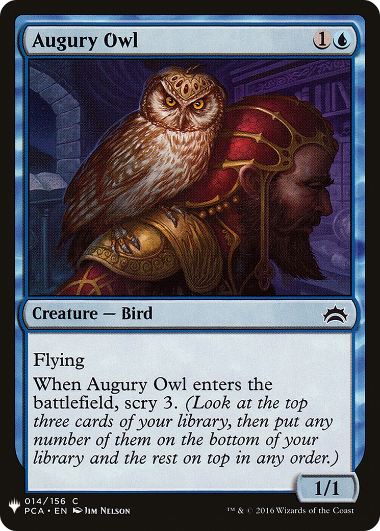 Augury Owl (LIST-PCA-14)  - The List