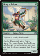 Dragon Sniper (TDM-139) - Tarkir: Dragonstorm Foil