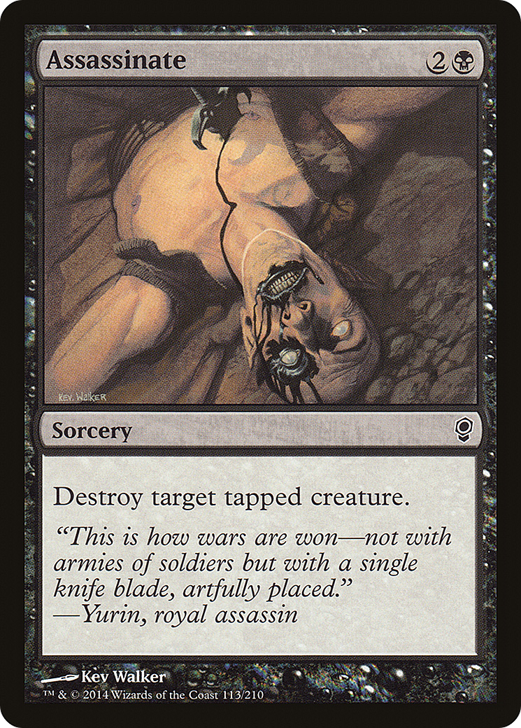 Assassinate (CNS-113)  Foil - Conspiracy