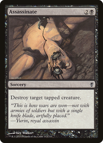 Assassinate (CNS-113)  Foil - Conspiracy