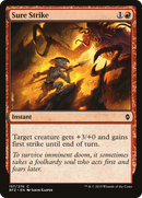 Sure Strike (BFZ-157)  Foil - Battle for Zendikar